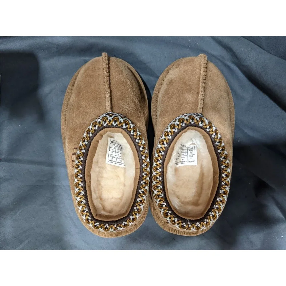 UGG Australia Toddler Tasman II Chestnut Size 7 NEW IN BOX! - Picture 5 of 10